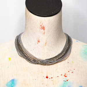 Steel Gray Necklace