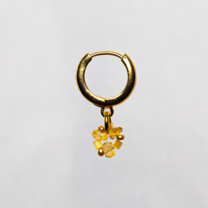 Gold Citrine Earrings