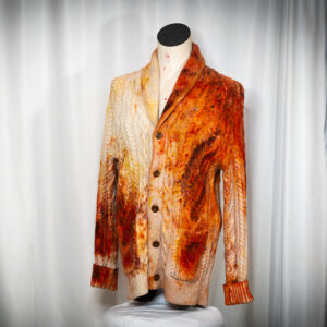 Deep Orange Cardigan