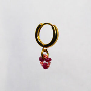 Blush Ruby Earrings