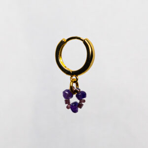 Dark Amethyst Earrings