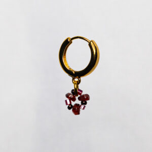Mahogany Garnet Earrings