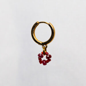 Ruby Red Earrings