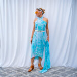 Cyan Square Wrap