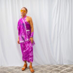Red Violet Slim Wrap