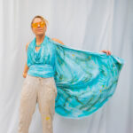 Celadon Drape Shawl