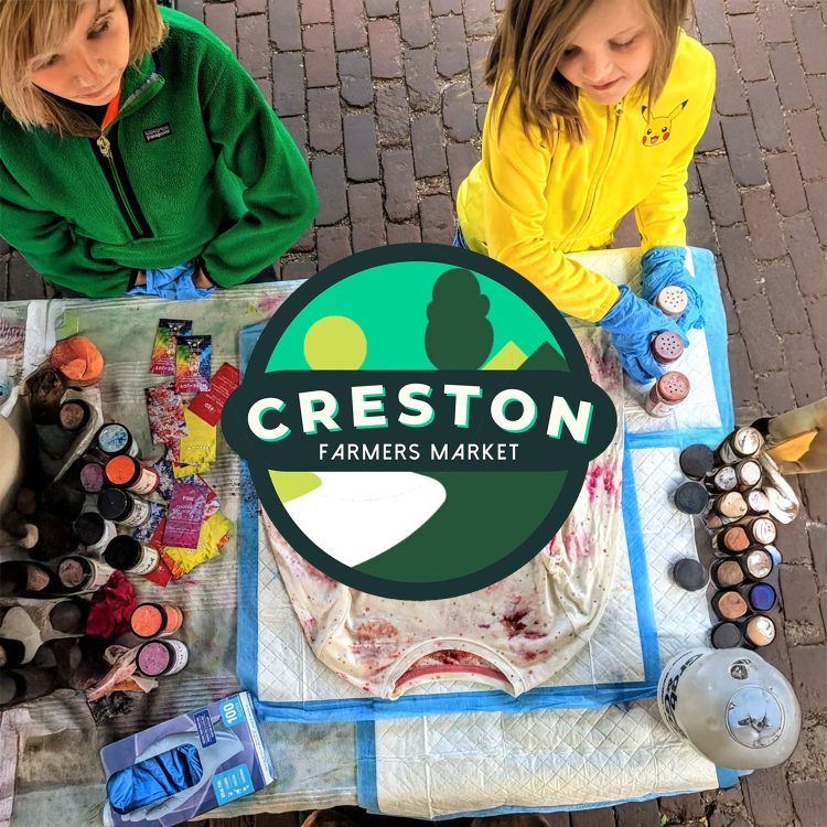 Creston Farmers Market Art Day